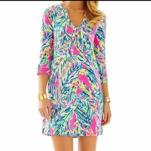 LILLY PULITZER Rossmore dress in Palmreader print